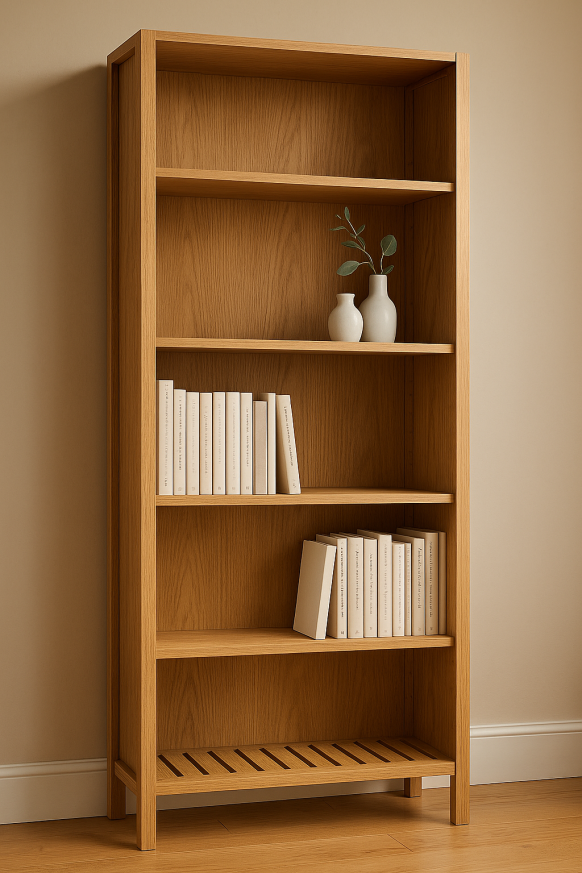 Simple bookshelf woodworking project